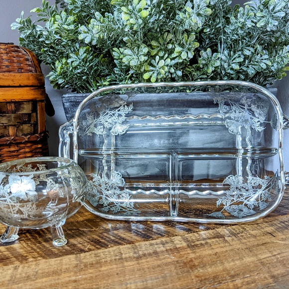 Vintage Silver City Flanders Clear Set - Picture 1 of 8